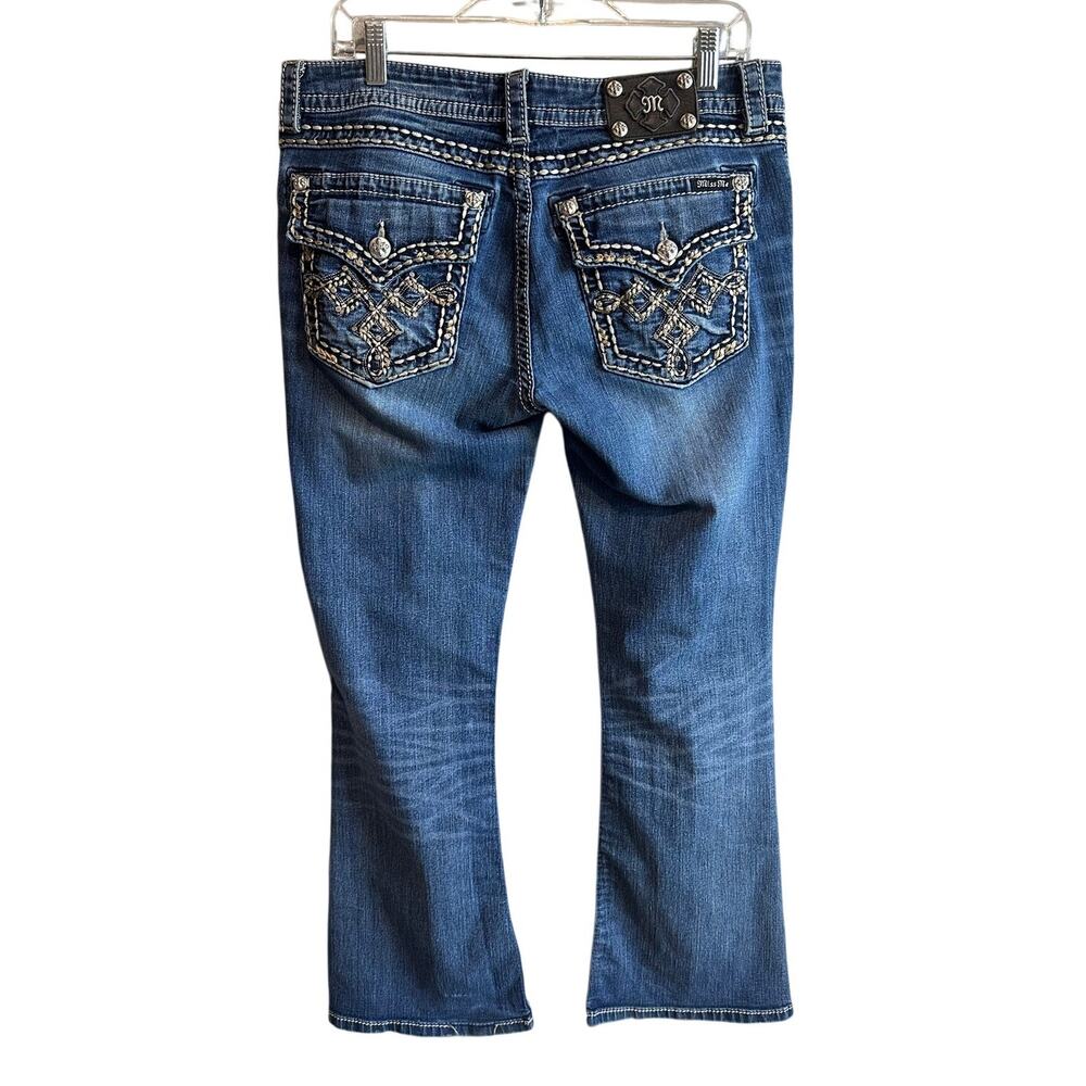 Miss Me Signature Rise Bootcut Jean 34 Flap Pocket
